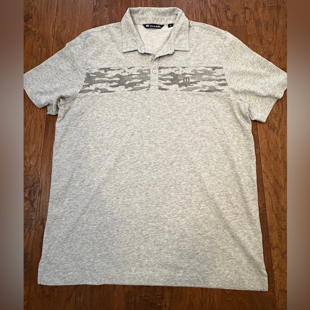 Travis Mathew Golf Polo Camo size XL